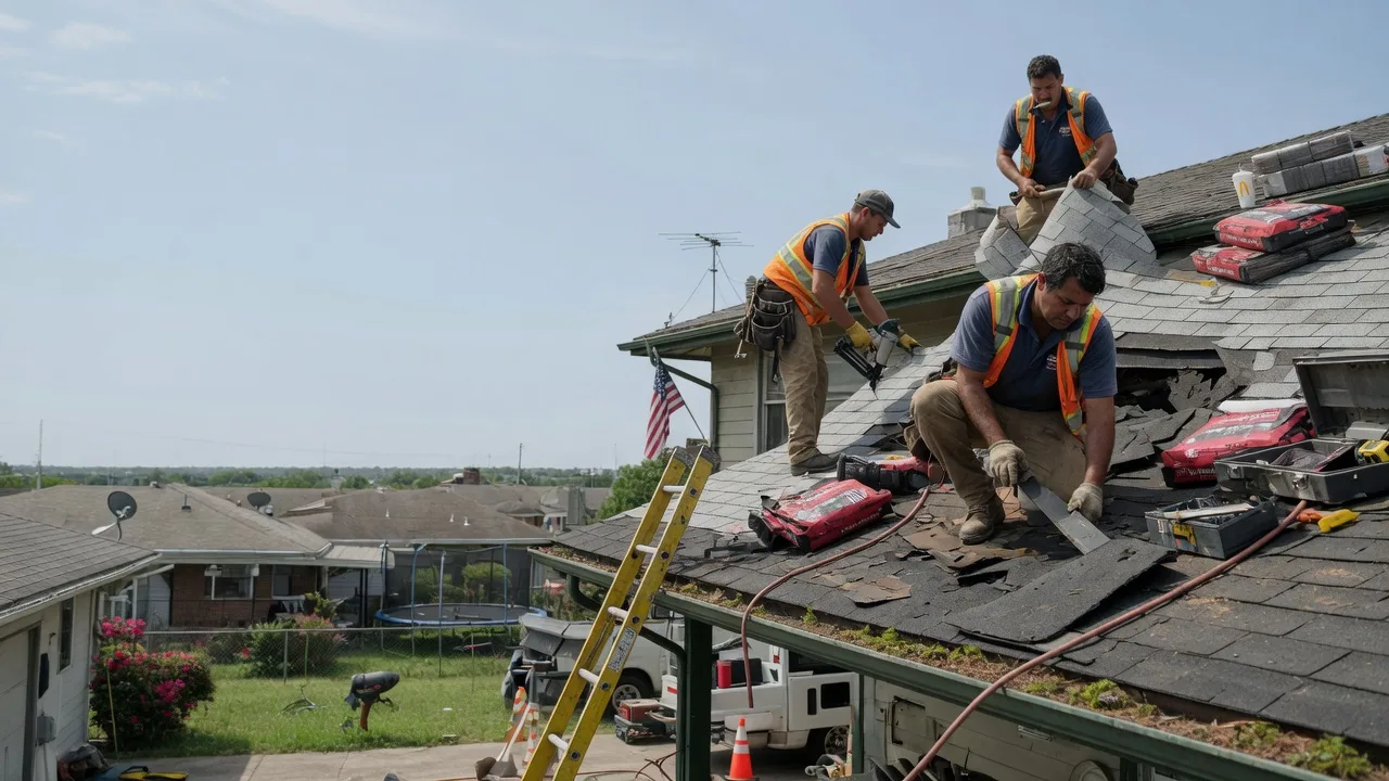 Roof Repair in Faxon, OK near me